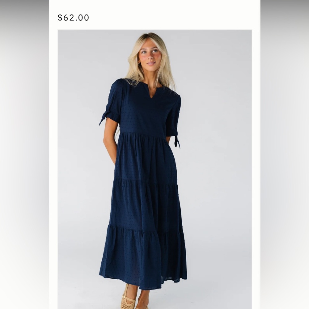 Called to Surf Tie Sleeve Dress